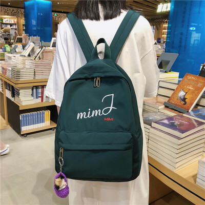 

Guzhugan schoolbag girls campus Sen Department Korean version of high school students backpack 100 sets of simple ins shoulder bag