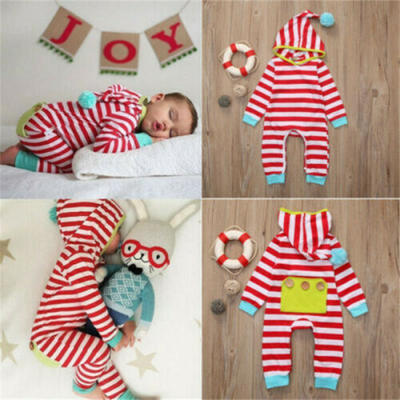 

Christmas Autumn Newborn Baby Boy Girl Romper Jumpsuit Bodysuit Clothes Outfits