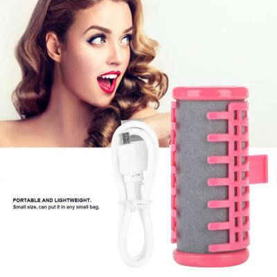 

Greensen USB Rechargeable Mini Electric Hair Curler Wireless Hair Roller See-through Bangs Hair Styler Hair Styler Styling Tool