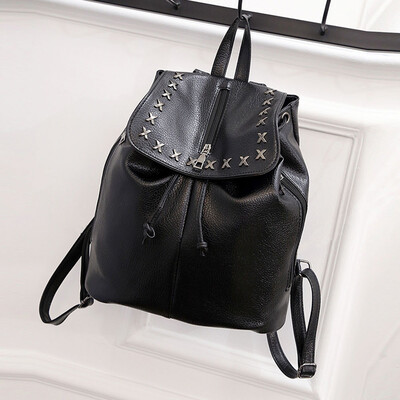 

Tailored Fashion Women Leather Backpack Rucksack Travel School Bag Shoulder Bags Satchel