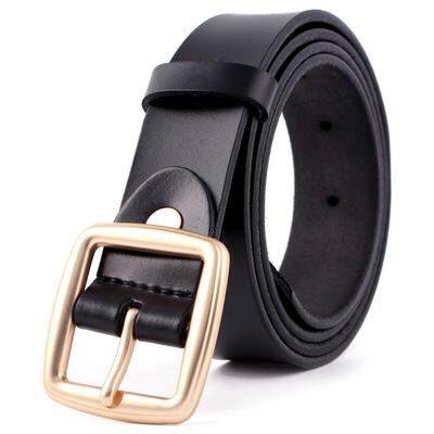 

Hot Fashion Women Belts Leather Metal Pin Buckle Waist Belt Waistband Women Solid Fashion Buckle Waist Casual Shape Belt
