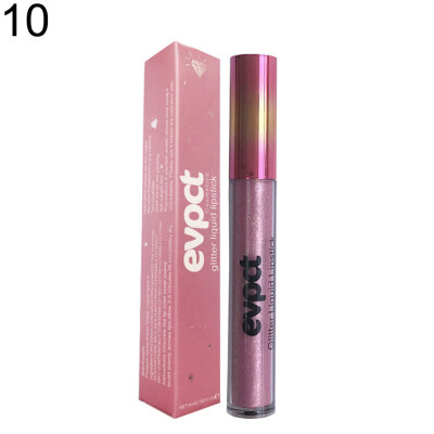 

15 Colors Women Glitter Lip Gloss Makeup Waterproof Long Lasting Matte Lipstick