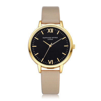 

Womens Watches Best Selling Casual Scale Disc Ladies Quartz Wristwatch Fashion Leather Strap Featured Clock Zegarki Damskie