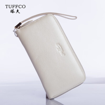 

2018 autumn new ladies leather wallet lychee leather long zipper wallet leather zipper wallet