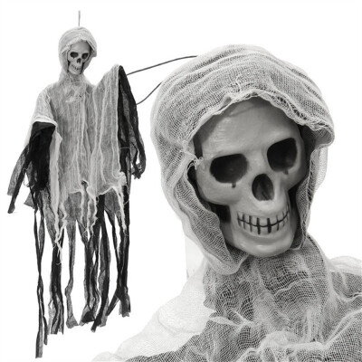 

Siaonvr Halloween Party Decoration Hanging Skull Haunted Ghost Pendant Horrid Scare Toys