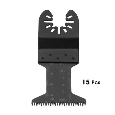 

Greensen 15pcs Standard Oscillating Multifunctional Saw Blades Big Teeth Power Tool Cutters