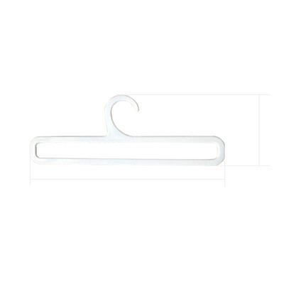 

LA LA YI JU Small hanger 10 packs Scarf holder Scarf holder 8503