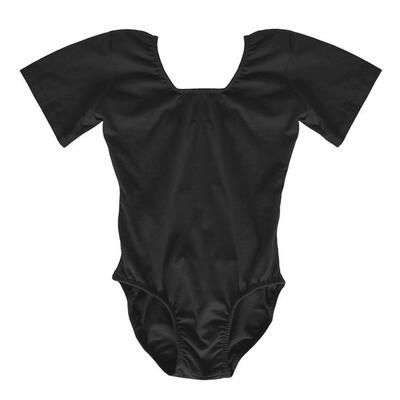 

Girls Children Baby Skin-Friendly Short Sleeve Elastic Dance Ballet Leotard