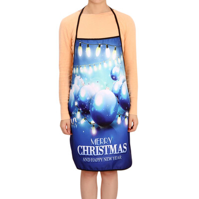 

Tailored Christmas Decoration Waterproof Apron Christmas Dinner Party Apron