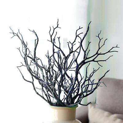 

Art Simulation Plastic Leaf Plant Tree Branch Home Indoor Shop Decoration 35cm