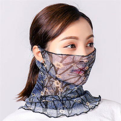 

Variety bib female collar sunscreen mask sunscreen veil spring&summer sunscreen scarf scarves sunscreen mask dust