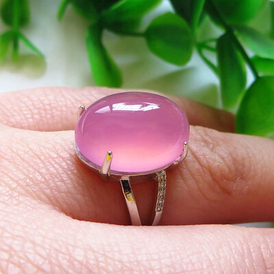 

FW Fashion Jewelry Exquisite Ring Pink Ring for Girlfriend Birthday Gift