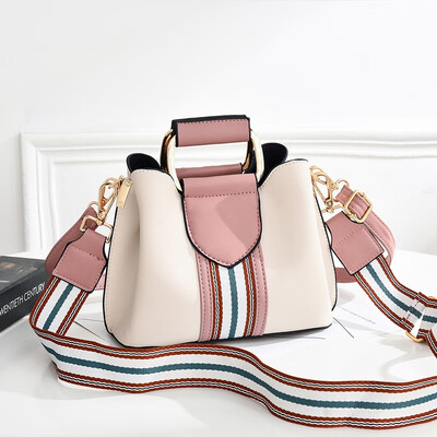 

Baggage ladiesnew fashion summer bucket bag inclined to the Korean version of the simple 100-pack one-shoulder bag ins overheated