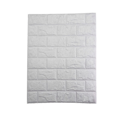 

Brick Wall 3D Wall Stickers Decorative Waterproof PE 30X60