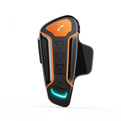 

Motorcycle Bluetooth Interphone helmet Intercom Stereo Sound Walkie-Walkie Supports FM Radio GPS Voice Command