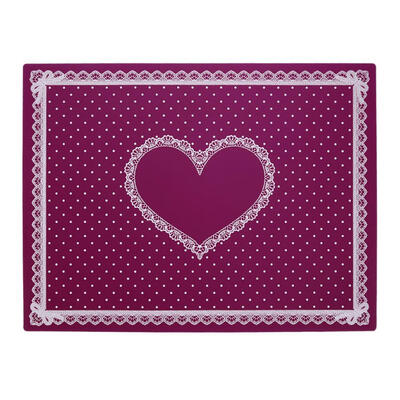 

Heart Folding Washable Silicone Lace Dot Nail Art Hand Pad Manicure Mat
