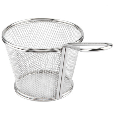 

Greensen Mini Stainless Steel Chips Deep Fry Baskets Food Presentation Strainer Potato Cooking Tool Fry Baskets Fries Basket