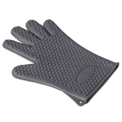 

Kitchen Silicone Heat Resistant Gloves Oven Grill Pot Holder BBQ Cooking Mitt