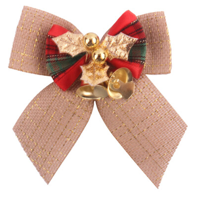 

Siaonvr Christmas Bow With Iron Bells Christmas Wreath With Christmas Tree Decorations