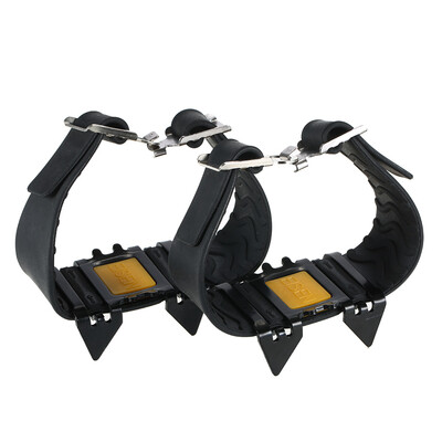 

4 Tooth Crampons Outdoor Mountain Climbing Hiking Ice Ski Snow Shoes Spikes Winter Anti Slip Ice Gripper