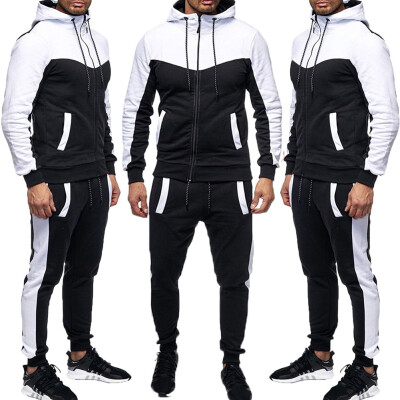 

Mens Tracksuit Jogging Hoodie Coat Jacket Trousers Pants Sports Sweat Suit Set