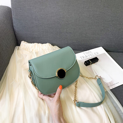

Ins Chain Summer Saddle Bag Fashion Small&Fresh Single Shoulder Slant Bag Womens Bag