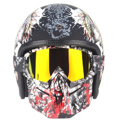 

Face Mask Tactical Helmet Masksunglas Motorcycle Helmets Mock Black  Dragon