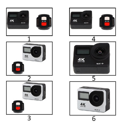 

Sports Action Outdoor Camera Waterproof Dual Screen Sport Camera Wide Angle WiFi 4K HD 720P DVR Cam USB