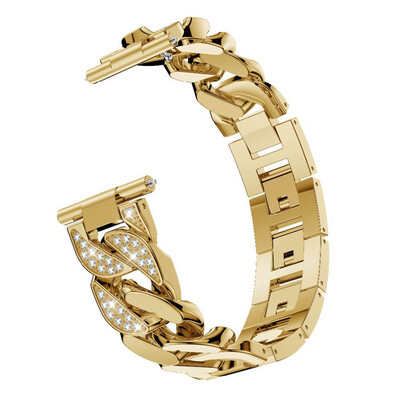 

〖Follure〗Single Row Cowboy Diamond Alloy Watch Band Wrist Strap For Fitbit Versa Lite