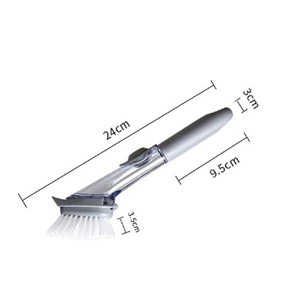 

Kitchen Dish Scrubber Dishwashing Scrubber Sink Brush for Dish Scrub Brush with Soap Handle Dishwasher Brush