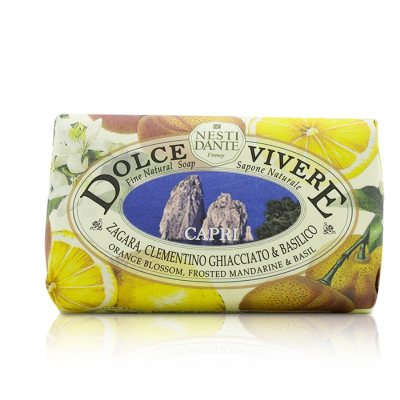 

NESTI DANTE - Dolce Vivere Fine Natural Soap - Capri - Orange Blossom Frosted Mandarine & Basil 250g88oz