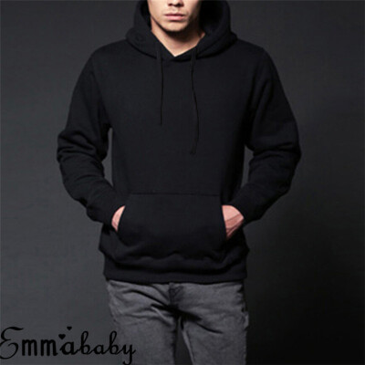 

SUNSIOM Mens Winter Slim Hoodie Warm Hooded Sweatshirt Coat Jacket Outwear Sweater