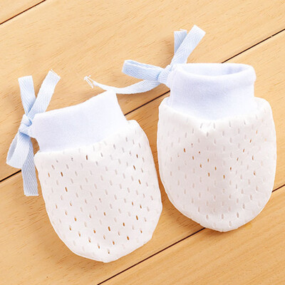 

1 pair Baby Anti Scratch Gloves Newborn Protect Face Adjustable Scratch Mittens