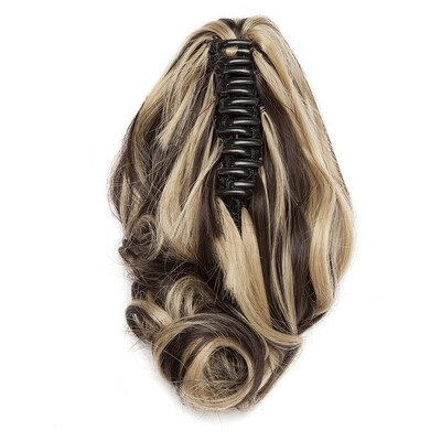 

Long Short Claw Ponytail Hair Extension One Piece Cute Clip in on Ponytail JawClaw Synthetic Straight Curly