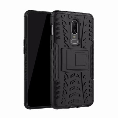 

Shockproof Back Cover Armor Hard Silicone Case for Oneplus 6