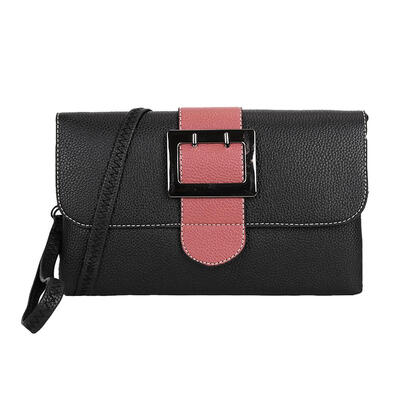 

Small PU Leather Shoulder Bags Casual Women Flap Envelope Messenger Clutch
