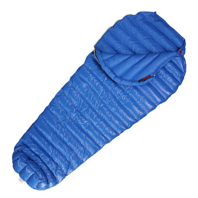 

AEGISMAX M2 Sleeping Bag Ultralight Mummy 95 White Goose Down Camping 4 Season