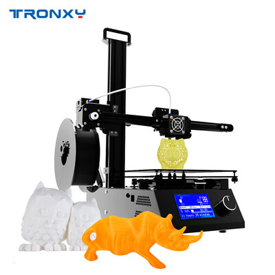 

Tronxy High Precision 3D Printer Desktop Machine Kit with MK3 Heatbed LCD Screen Printing Size 220220220mm Support TF Card USB P