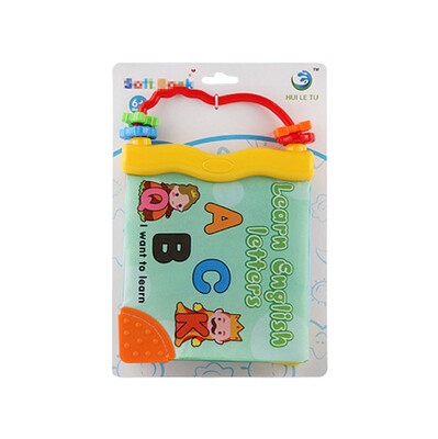 

Tailored Sound Soft Cloth Baby Intelligence Development Learn Picture Cognize Book