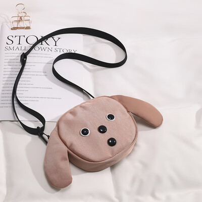

Funny small bag female 2019 new personality cartoon cute girl bag tide Korean version of the wild shoulder Messenger bag