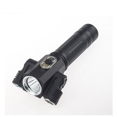 

Rechargeable LED Flashlight Torch Led CREE T6 2 R5 Rotating Camping Torch Magnet Tatical Lamp With 18650 Battery