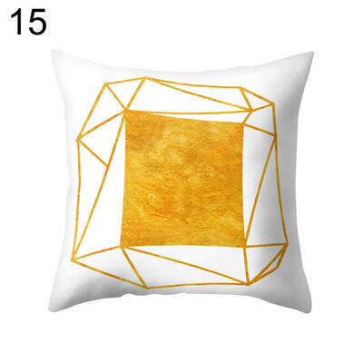 

Heart Triangle Geometric Pattern Pillow Case Cushion Cover Sofa Car Cafe Decor