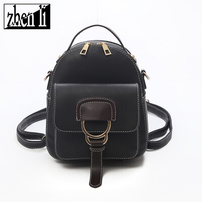 

New PU leather solid color bag small Korean style female womens shoulder bag soft surface popular simple female bag