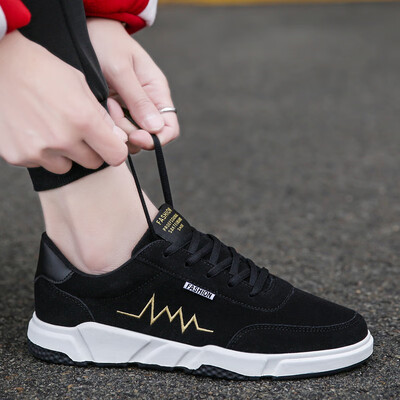 

Mens shoes summer canvas Korean fashion autumn sports students Joker shoes casual shoes tide shoes