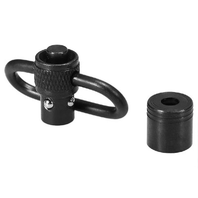 

Push Button QD Sling Swivel with End Plate Sling Swivel Adapter Mount for 223556 AR15 M4