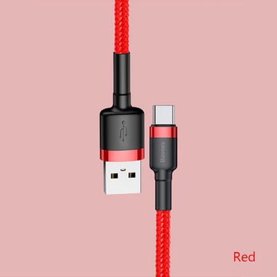 

Baseus New Type C USB Cable Data Charging Type C Cable USB Cable Mobile Phone Cables For Samsung-1m
