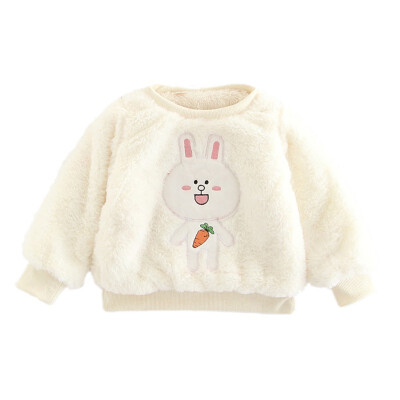 

Babys Cotton Cartoon Round Neck Sweater Cold Winter Keep Warm Print O-Neck Sweater