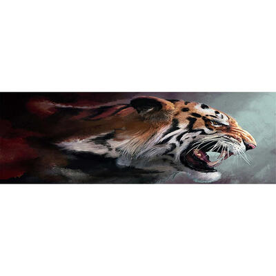 

5D DIY Full Drill Diamond Painting Fierce Tiger Cross Stitch Embroidery Kit