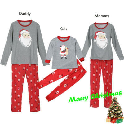 

Family Matching Christmas Pajamas PJs Sets Xmas Sleepwear Nightwear Outfit Set