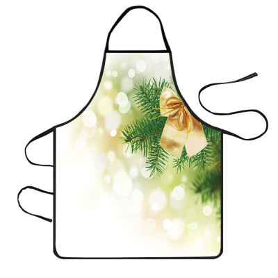 

Tailored Christmas Decoration Waterproof Apron Kitchen Aprons Dinner Party Apron